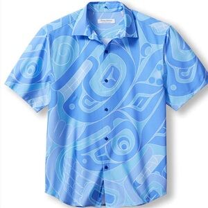 Tommy Bahama Coast Ocean Life Short Sleeve Shirt - Cobalt
Sea Size XL NWT